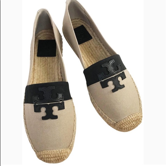 tory burch weston flat espadrille canvas